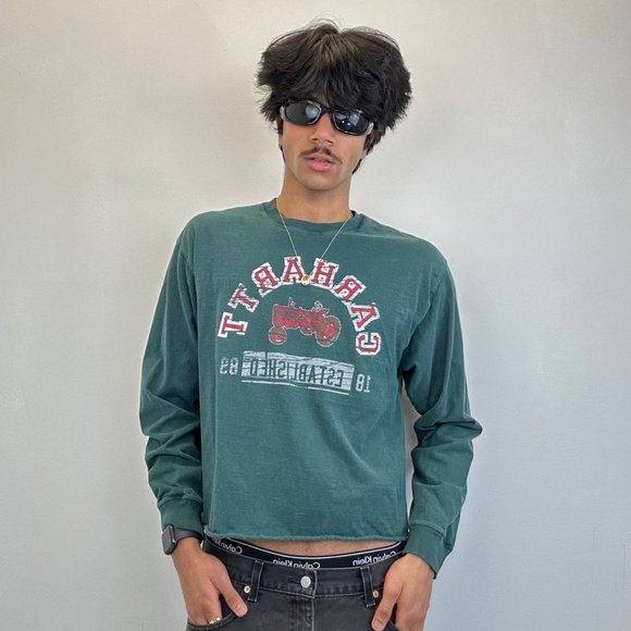 Carhartt tractor green sweatshirt - Picture 1 of 3